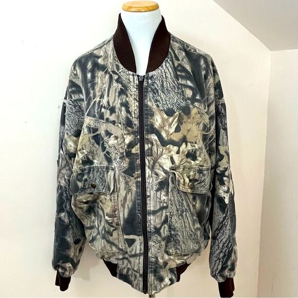 Cabela’s Camouflage Hunting Jacket Quilted M - Picture 1 of 9
